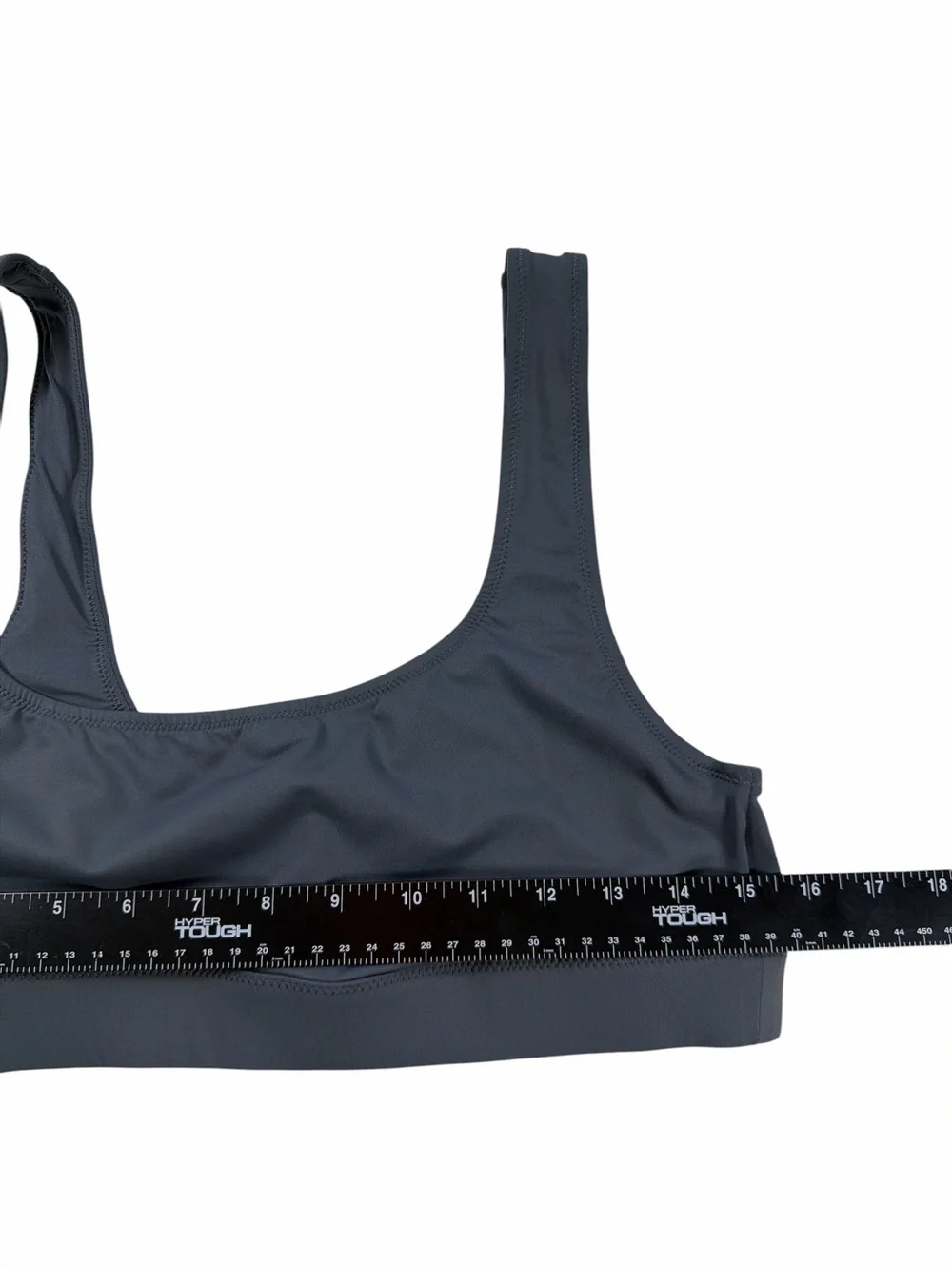 SKIMS Swim Tank Top in Gray Size XL